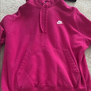 Nike Fuchsia Pullover Hoodie